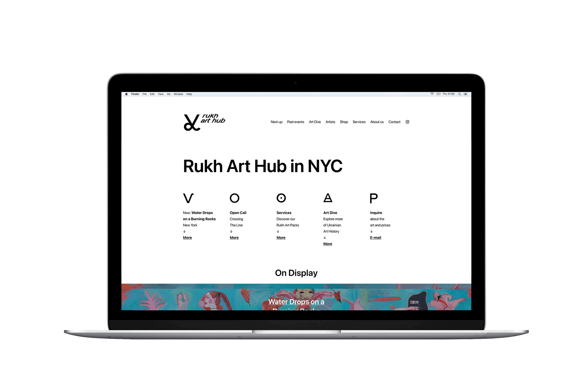 rukh art hub website