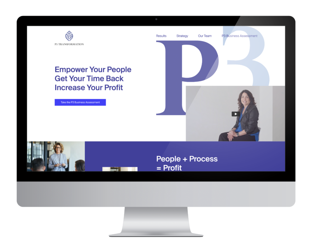 P3 Transformation website